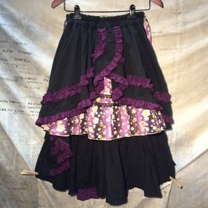 Japanese Designer hi-low skirt by gouk